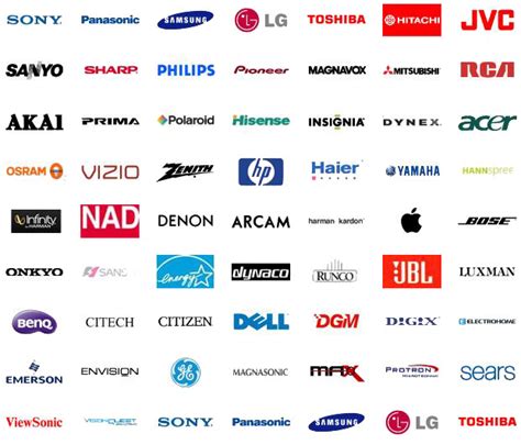 Brands We Repair – Sony, LG, Samsung, MI